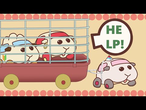 モルカー捕まっちゃった！？★ Cute Molcar got caught