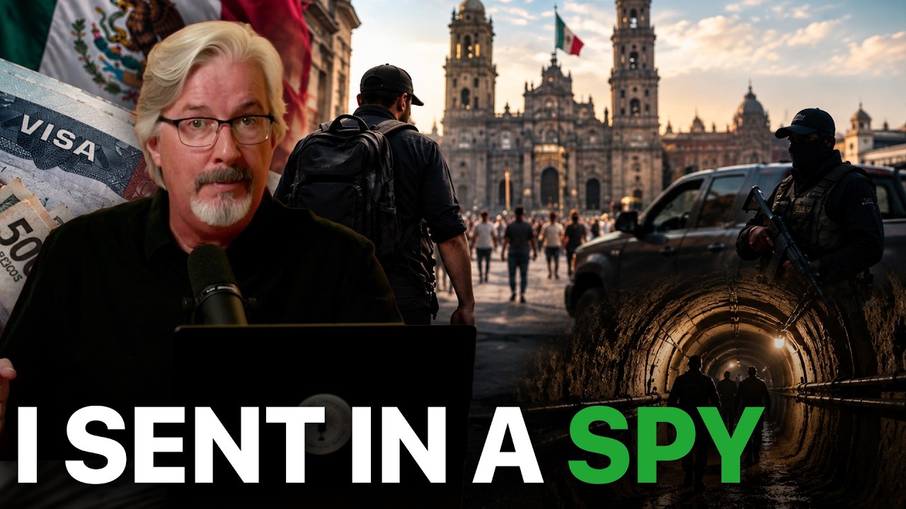 I sent an operative into Mexico City to investigate how migrants are still finding their way into the United States—and what we uncovered raised even bigger questions.

In this episode of Ideas Have Consequences, I take you inside my reporting on illegal immigration, cartel smuggling networks, coyotes, narco tunnels, and an alleged black market surrounding U.S. visas.

My operative went to Plaza Santo Domingo in Mexico City and approached document vendors posing as someone looking for a way into America. According to my reporting, he was first offered a fake visa—and then something far more concerning: what the seller claimed would be a legitimate biometric U.S. visa, guaranteed within three days for roughly 35,000 pesos.

I examine what my sources claim is happening behind the scenes, including allegations that bots are used to secure visa appointments and resell access, as well as questions about whether insiders could be involved. These visa and embassy-corruption claims come from my investigation and have not been independently established by U.S. authorities.
