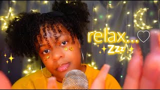 ASMR✨Let Me Take Care of You 💛✨ [ Brain Massage, Positive Affirmations, Quiet Whispers..😴💤 ]