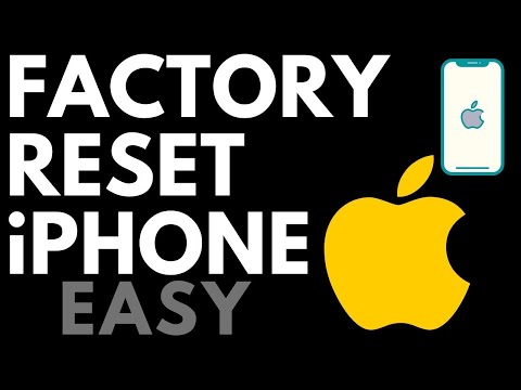 How to Reset iPhone To Factory Default - Factory Reset iPhone - iOS 14 hqdefault