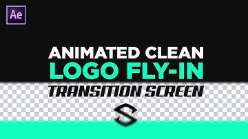 AE Tutorial: Animated Logo Fly-In Stream Screen Transitions