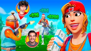 Hice un TORNEO PERO 1 DAÑO = $1 (Romax, Danyfishy, Philip)