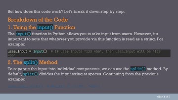 How to Input Two Integers on the Same Line in Python Using map Function