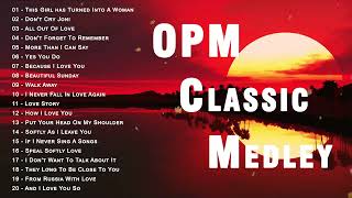 Cruisin Beautiful Relaxing Romantic💝 Love Song Collection - OPM CLassic Medley