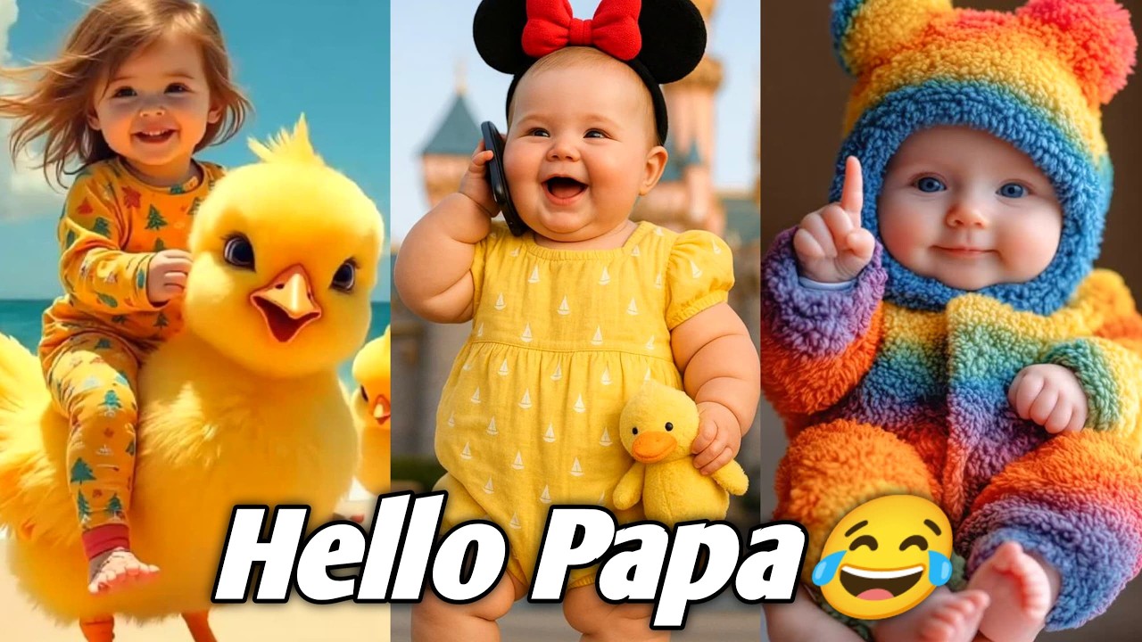 Cutest Baby Laughing Compilation 😍 | Funny Faces, Sweet Giggles & Happy Moments