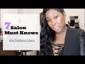 7 Hair Salon Must Knows | Salon Professional Edition PART 2