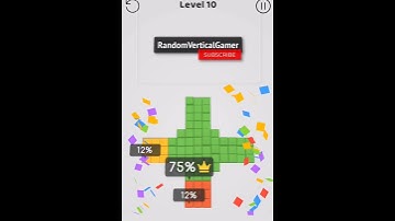 Clash Of Blocks [Level 10] | Walkthrough #Shorts