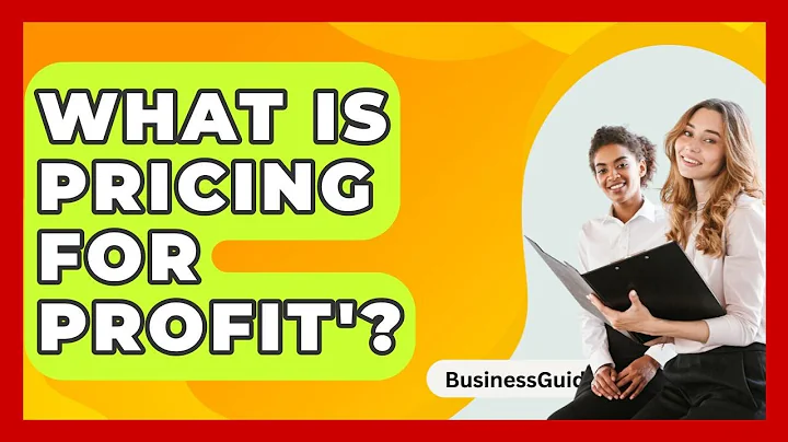 What Is Pricing For Profit'? - BusinessGuide360.com