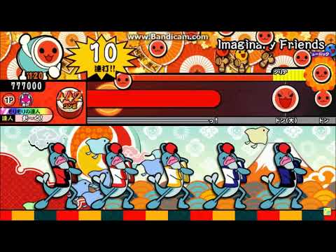 【太鼓さん次郎/TJAPlayer3】Imaginary Friends（創作譜面）