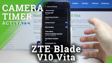 How to Set Camera Timer in ZTE Blade V10 Vita – Activate Photo Countdown