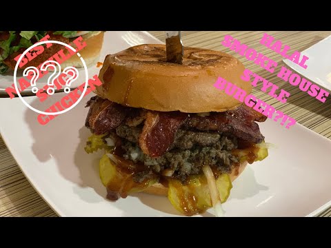 BEST HALAL NASHVILLE SPICY CHICKEN SANDWICH..AT BISMILLAH REST CAFE IN HOUSTON HALAL FOOD REVIEWS