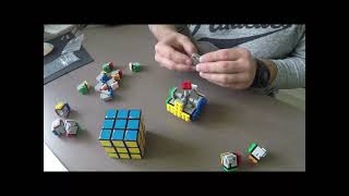 "Working" Lego Rubiks Cube Timelapse