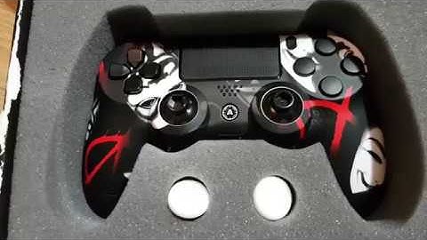 Unboxing PS4 Aim Controller Custom Anonymous shell with Smart Triggers " Scuf Controller Style "
