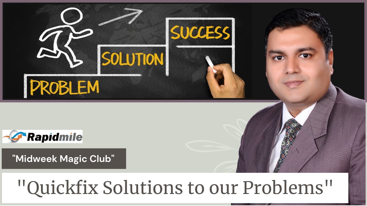 Quickfix Solutions to our Problems YouTube