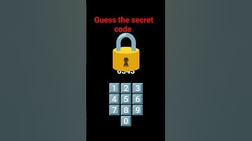 guess the secret code 😀 #findthecode #shortsyoutube