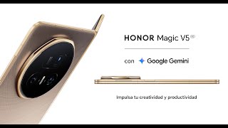 HONOR Magic V5 con Google Gemini integrado