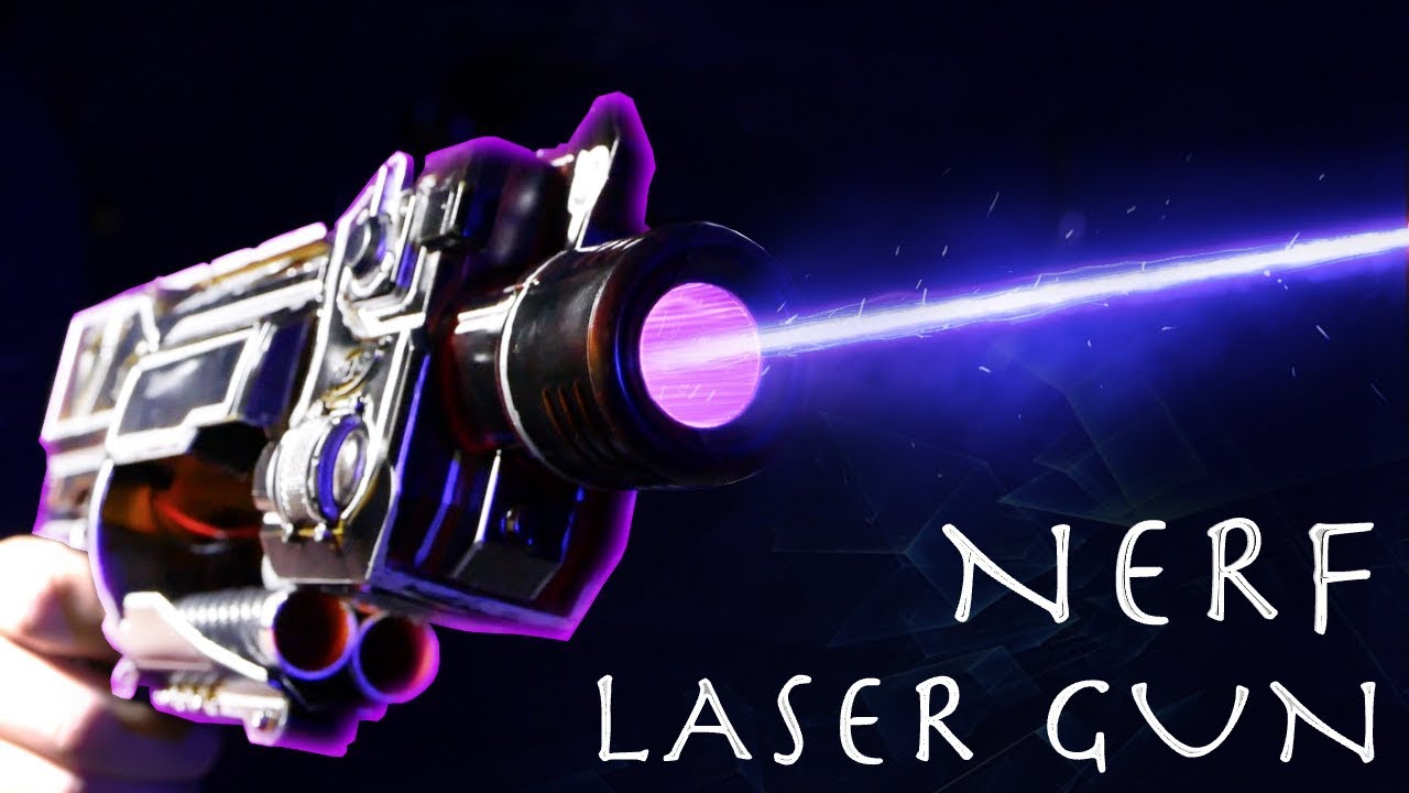 How To Make a NERF LASER GUN!!! INSANE NERF HACK (Super Simple Build)