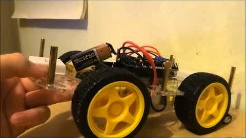 Controlling a Robot with the Arduino Motor Shield  - #2 How to Build an Arduino Robot