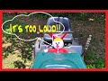 Replacing a lawn tractor muffler