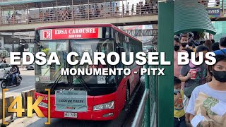 Southbound EDSA Carousel | Complete Guide & Bus Stations | Monumento to PITX Full Ride | Philippines