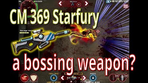 how effective CM 369 Starfury is as a bossing weapon [SAS: Zombie Assault 4] Version 2.0.1