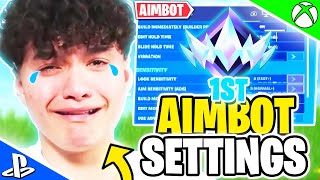 Using The Settings FaZe Jarvis Got BANNED For... 🎯😈 (500% Aim Assist ✅)