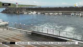 La Centrale Électrique De Sainte-Rose Impactée Par La Sécheresse