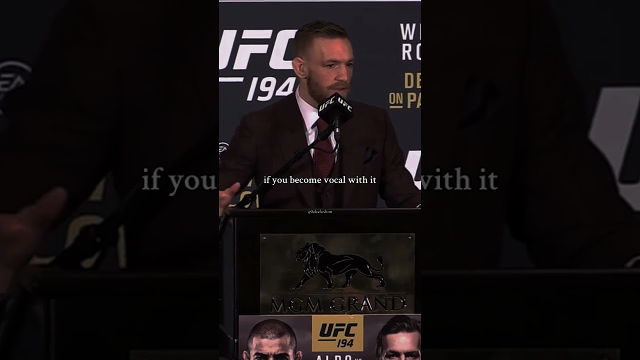 HOW TO CREATE SUCCESS, YOUR OWN REALITY | Conor McGregor 