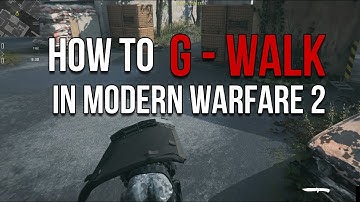 Easiest Way to G - Walk in Modern Warfare 2 WITHOUT DIVING! (No B.S Guide)