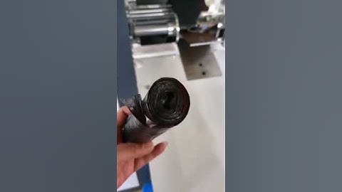 Garbage bag making machine