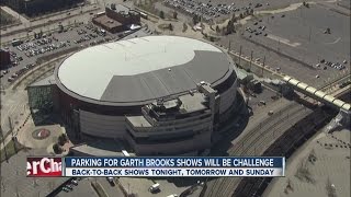 Parking for Denver Garth Brooks shows will be a challenge
