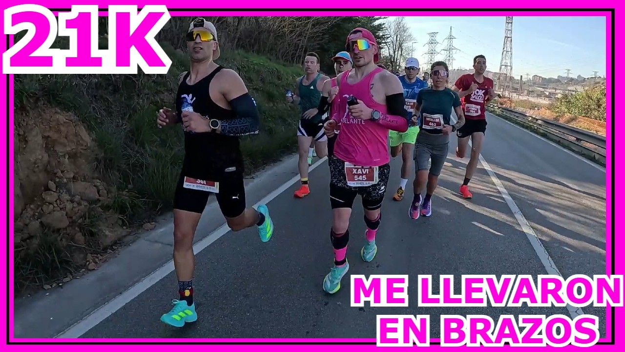 Mitja Colomenca, 21K protegido del aire...