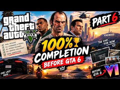 GTA 5 100% BEFORE GTA 6 🏆 | Part 5 — The Journey Begins
