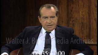 Frank Gannon's interview with Richard Nixon, June 13, 1983, part