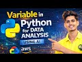 variable in python | python tutorial for beginners | data science basics