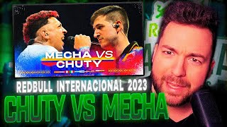 REACCIONANDO a CHUTY vs MECHA | Red Bull Batalla Internacional de Colombia 2023