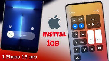 How To Install iPHONE 13 Pro Notification Control Center Android Devices | Mi Control Center
