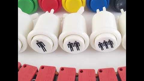 BLEE Free Sample Arcade Push Button American button