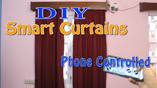 DIY Automated Curtains | Phone Controlled |