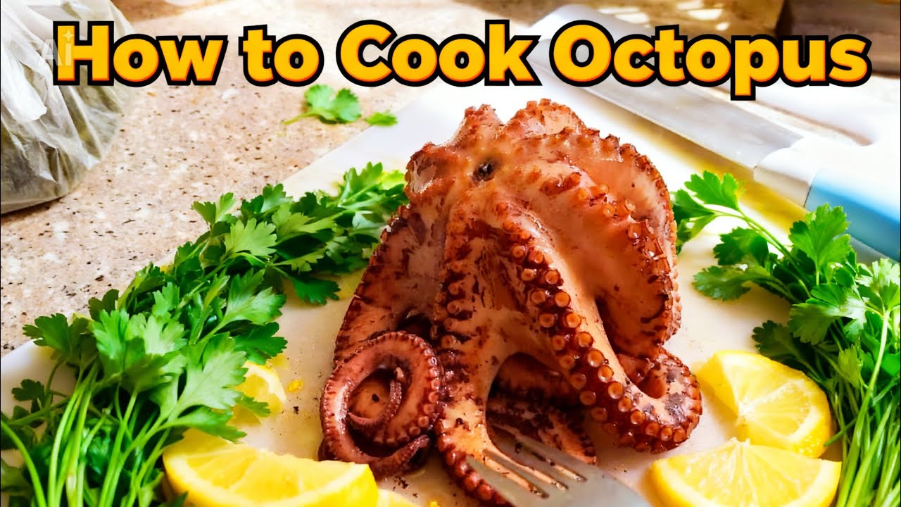 HOW TO COOK OCTOPUS | FILIPINO RECIPE 