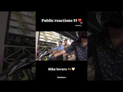 Police reaction on my bike 🤯🗿 #police #reaction #on #my #bike #public #automobile #motovlog #shorts