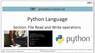 5.1 File read write IO operations