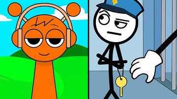 Thief Puzzle VS Spranky Run: Sprunki, Incredibox — Satisfying ASMR Gameplay ALL Levels Android iOS