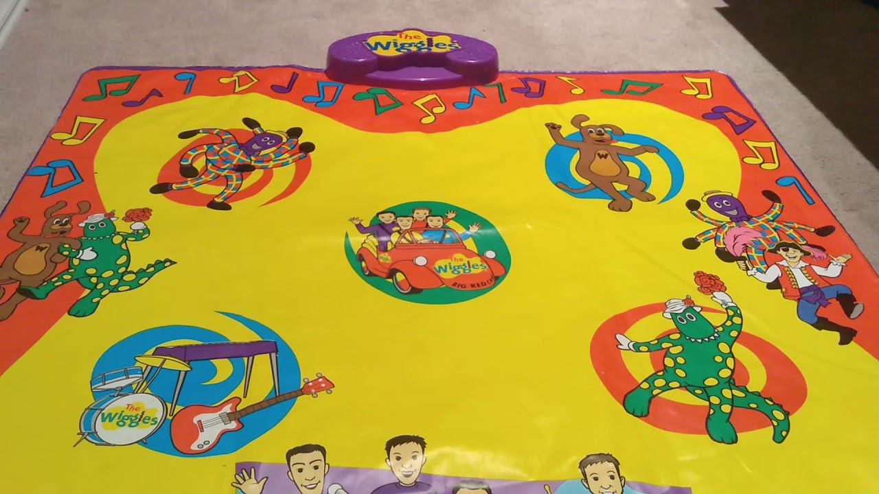 The Wiggles Dance Mat Toy Spin master (2003) YouTube