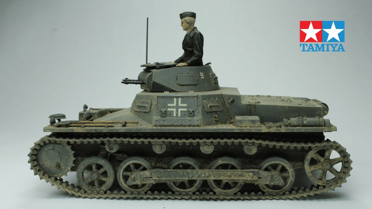 Tamiya Panzer 1 Ausf. B - The Build - YouTube