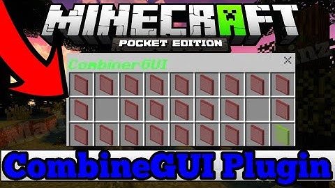 Pocketmine Plugin - CombineGUI Tutorial