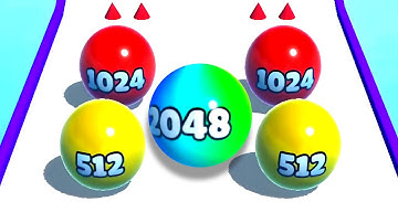 Ball Merge 2048 | Gameplay Walkthrough Part 1 Levels 9-10 "Android,iOS"