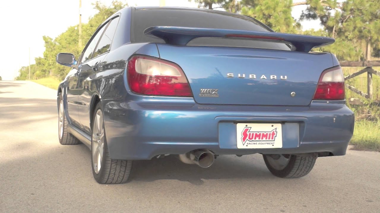 Subaru WRX Exhaust Sound With a Magnaflow Exhaust - Summit Racing - YouTube