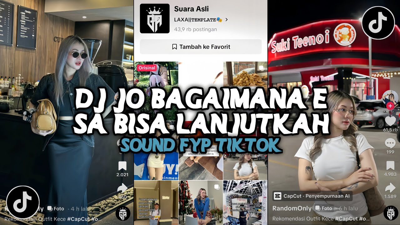 DJ JO BAGAIMANA E SA BISA LANJUTKAN | DJ TANTAE SA JOGET BAE BAE LE VIRAL TIKTOK DJ TERBARU 2025