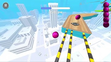 Going Balls ⚽️ 🏀 🏈 ⚾️ 🎱 4K Ultra HD Level 246 and Portal Run GamePlay Fullscreen